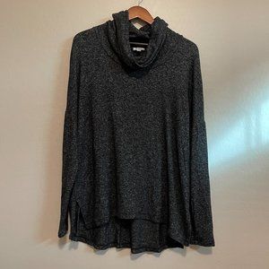 Susina Cowl Neck Sweater - Blue - Large